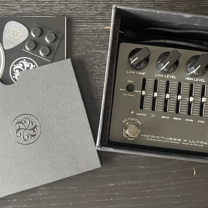 used 2019 - Present Darkglass Electronics Microtubes X Ultra Grey - Effect Pedal