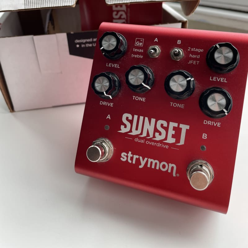 used 2017 - Present Strymon Sunset Dual Overdrive Red - Effect Pedal