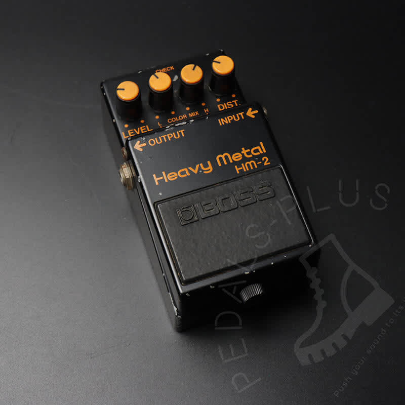 used 1983 Boss HM-2 Heavy Metal (Black Label) Black - Effect Pedal