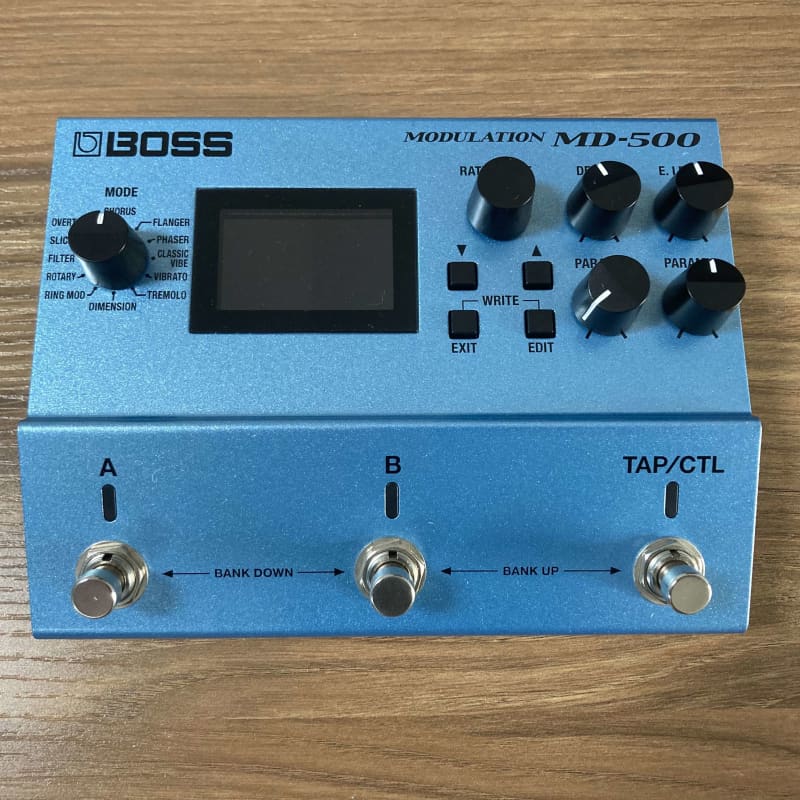 used 2017 - Present Boss MD-500 Modulation Blue - Effect Pedal