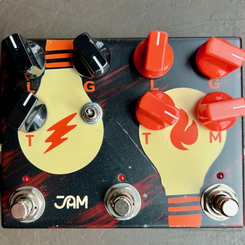 used 2010s JAM Pedals DoubleDreamer Hand Painted - Effect Pedal