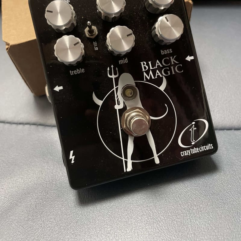 used 2010s Crazy Tube Circuits Black Magic Black - Effect Pedal