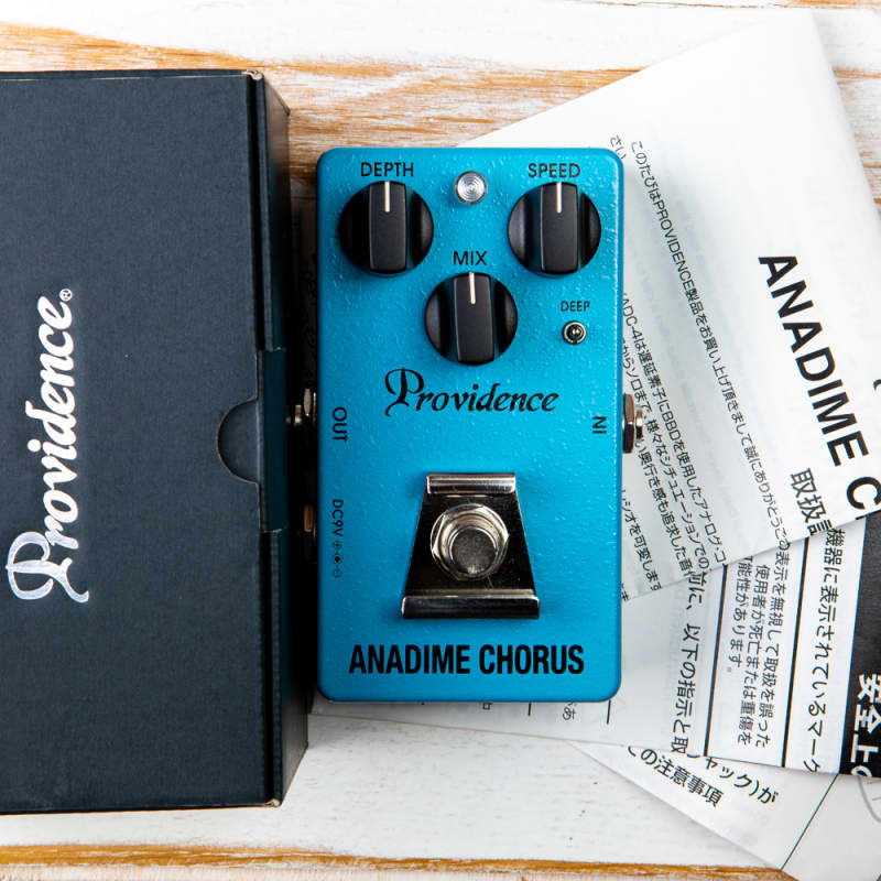 used 2010s Providence Anadime Chorus ADC-4 Blue - Effect Pedal