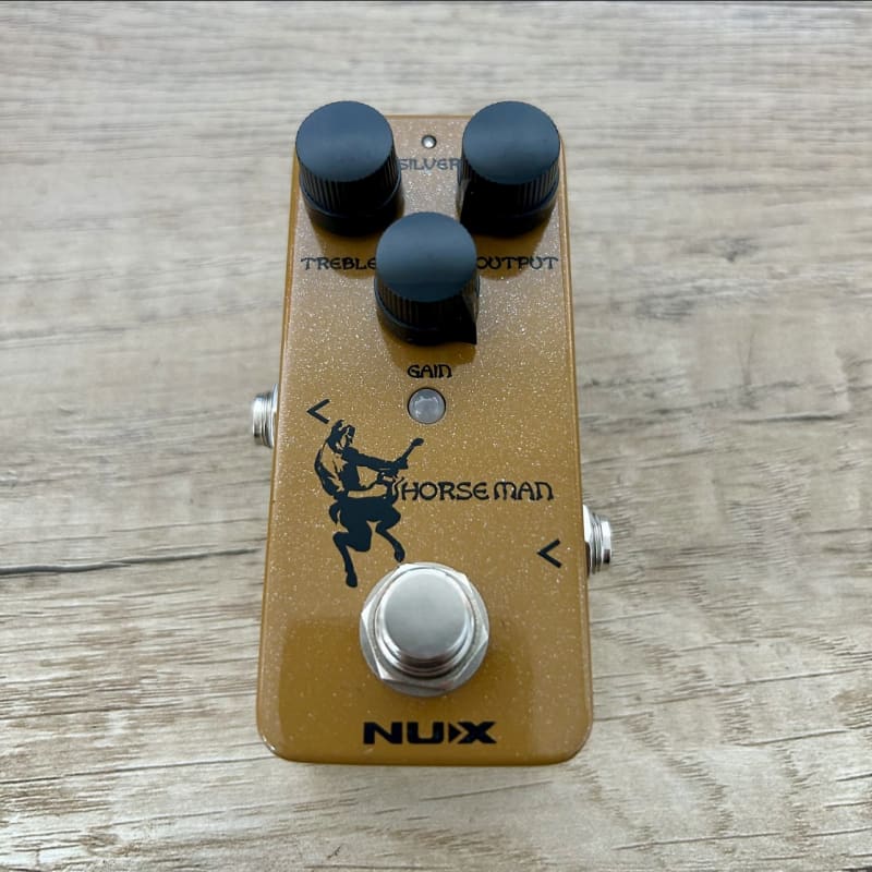 used 2010s NuX NOD-1 Horseman Overdrive Gold - Effect Pedal