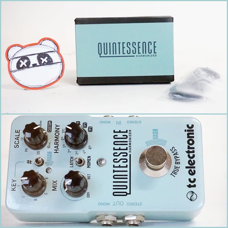 used 2020 TC Electronic Quintessence Harmonizer Turquoise - Effect Pedal