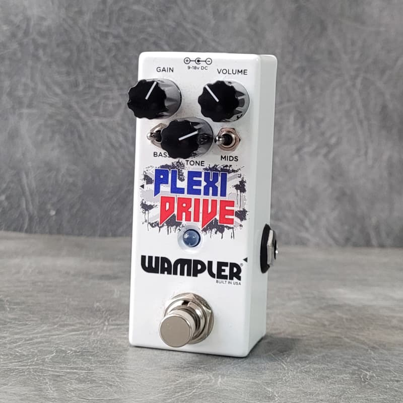 used 2020 Wampler Plexi-Drive Mini White - Effect Pedal