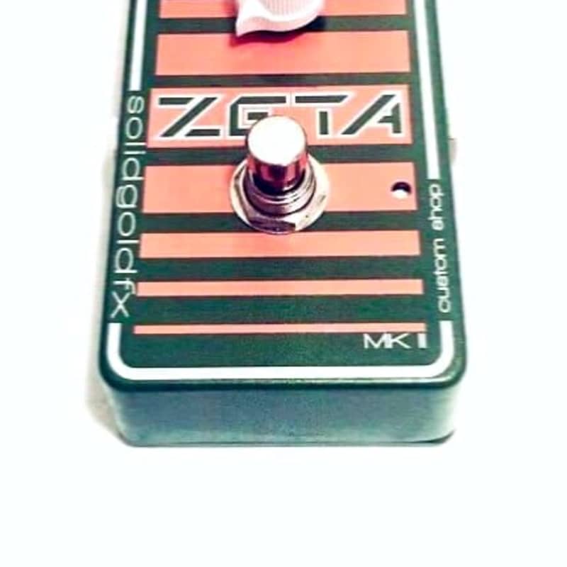 used 2010s SolidGoldFX Zeta MKII Overdrive Green / Orange - Effect Pedal