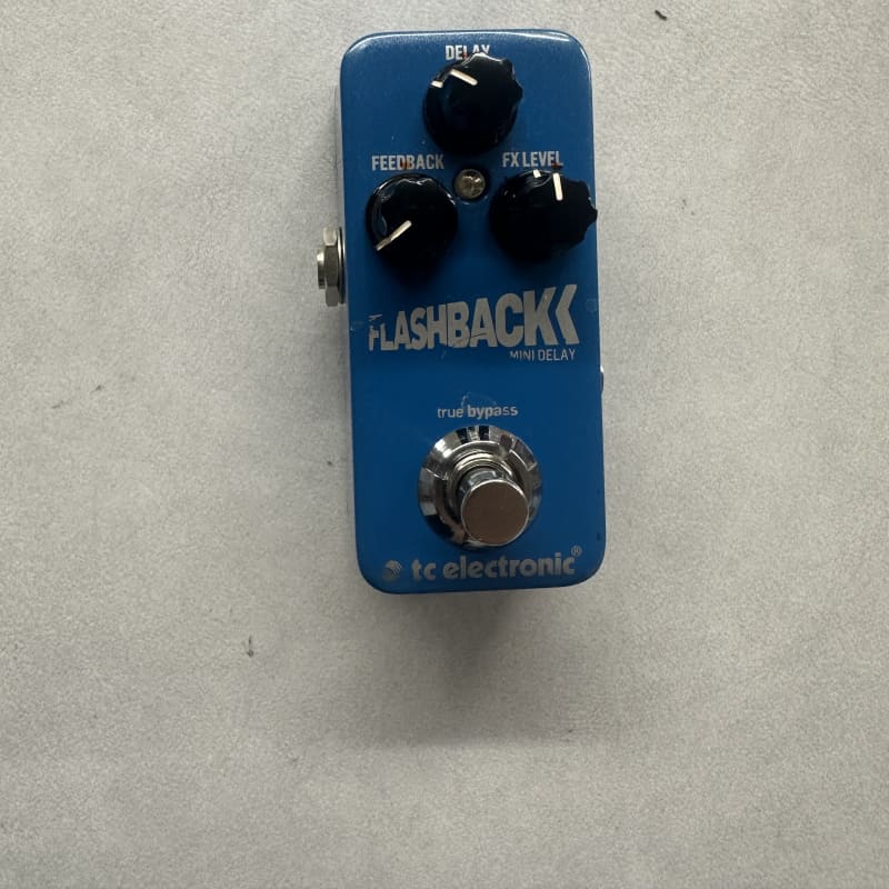 used 2014 – 2020 TC Electronic Flashback Mini Delay Blue – Effect Pedal