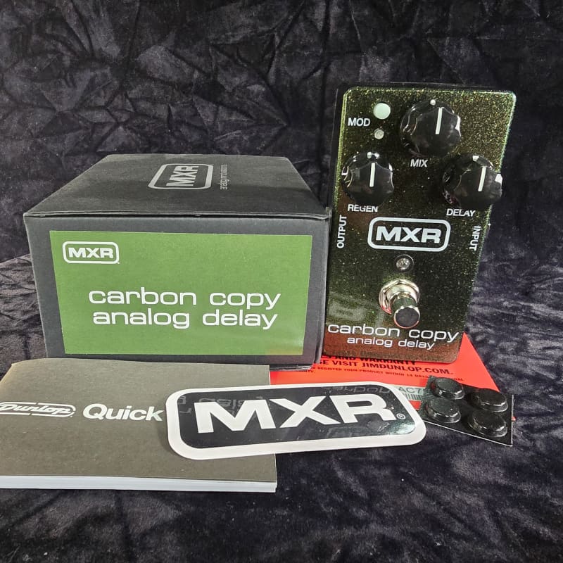 used 2008 - Present MXR M169 Carbon Copy Analog Delay Green - Effect Pedal