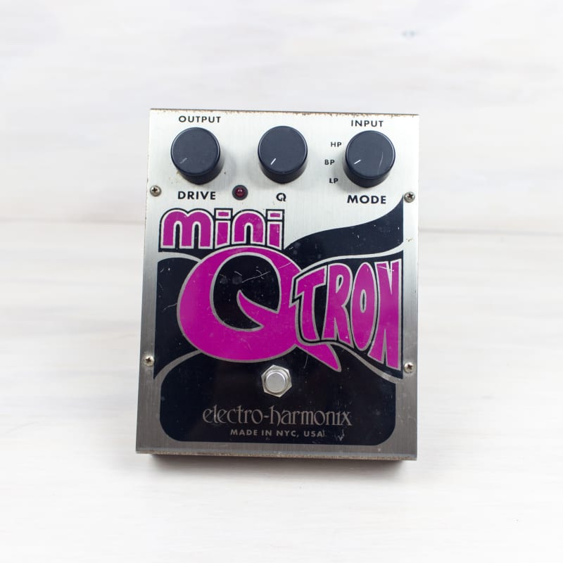 used 2000s Electro-Harmonix Mini Q-Tron Envelope Filter Silver / Bl... - Effect Pedal