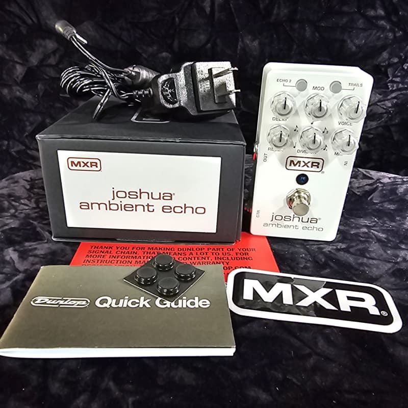 used 2024 - Present MXR M309 Joshua Ambient Echo White - Effect Pedal