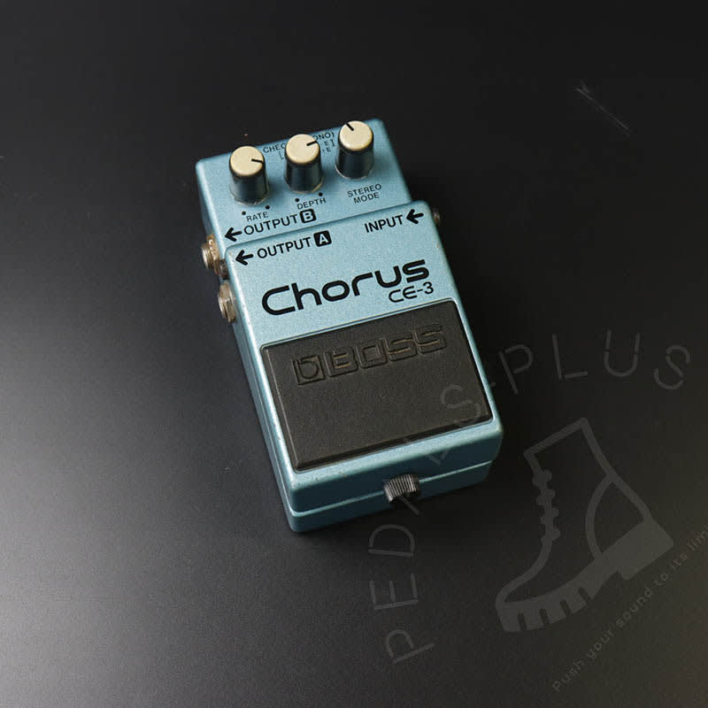 used 1989 Boss CE-3 Chorus (Green Label) Blue - Effect Pedal