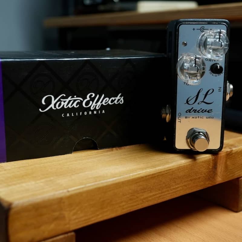 used 2015 Xotic SL Drive Limited Edition Chrome Chrome - Effect Pedal