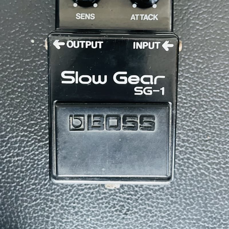 used 1979 - 1982 Boss SG-1 Slow Gear (Black Label) Black - Effect Pedal