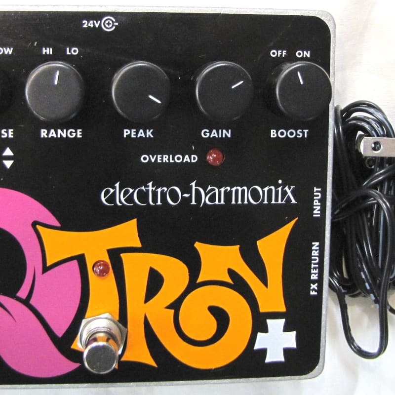 used 2010s Electro-Harmonix Q-Tron+ Black / Purple / Orange - Effect Pedal