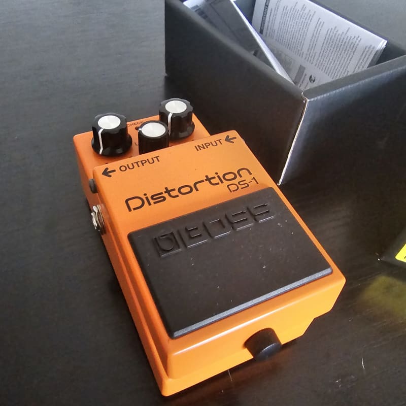 used 1994 - Present Boss DS-1 Distortion (Silver Label) Orange - Effect Pedal