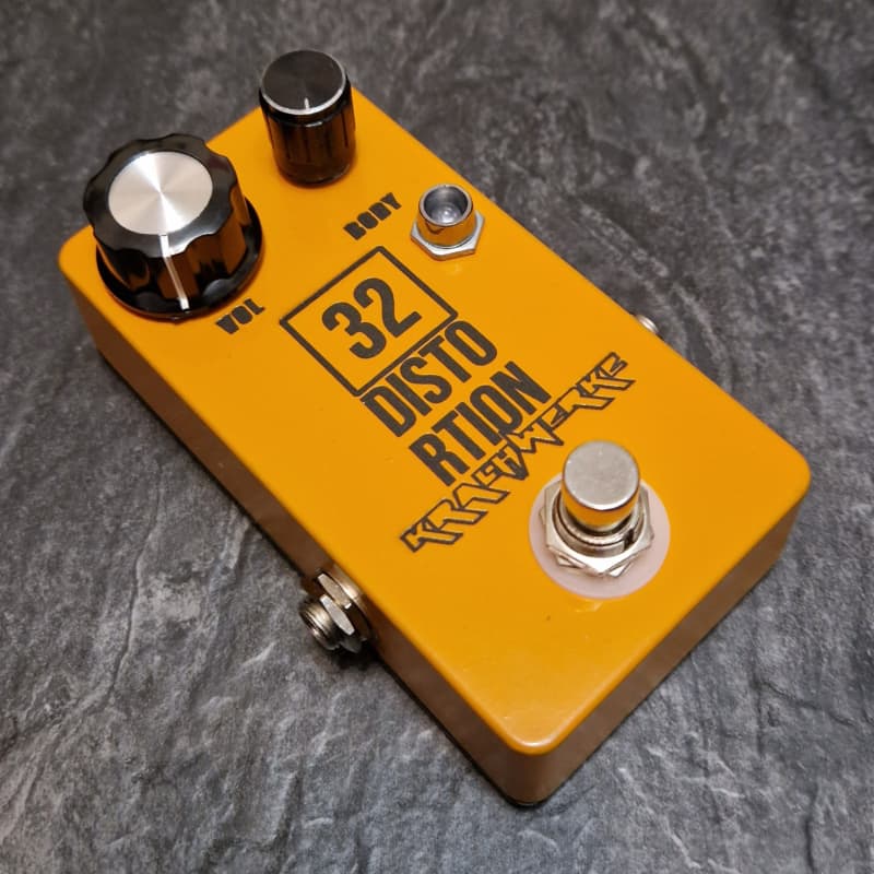 new 2023 Krachwerke 32 Distortion Orange - Effect Pedal