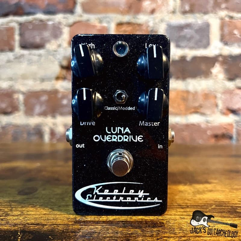 used 2000s Keeley Luna Black Sparkle - Effect Pedal