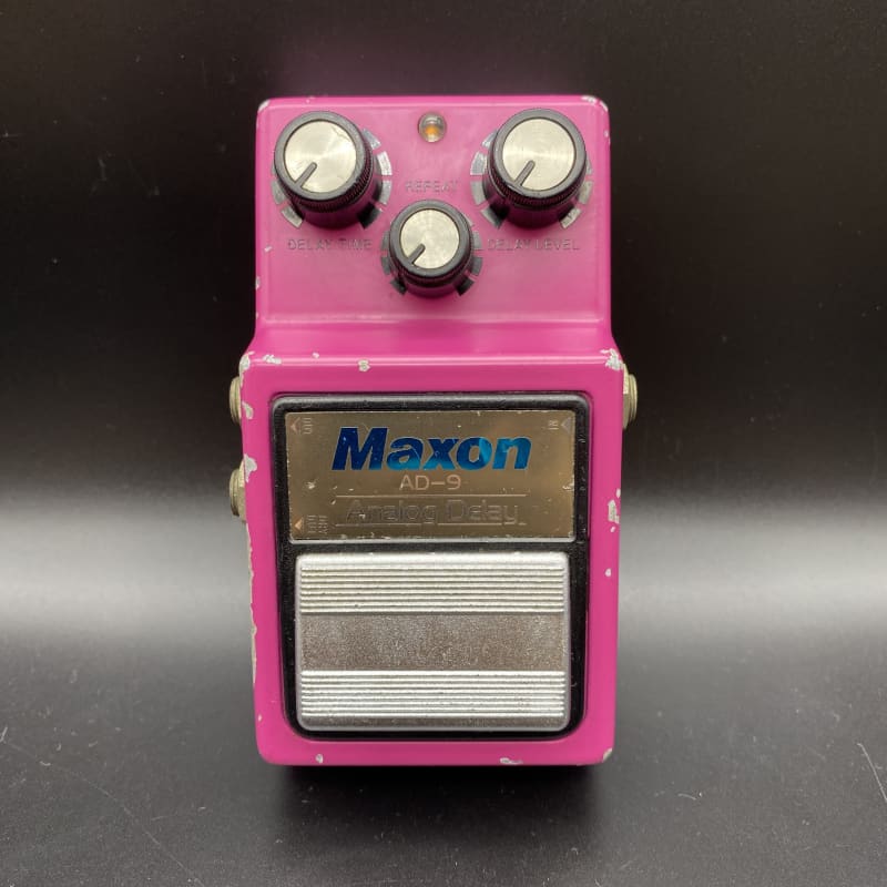 used 1980s Maxon AD-9 Analog Delay Pink - Effect Pedal