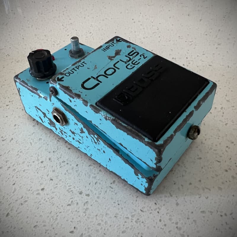 used 1988 - 1992 Boss CE-2 Chorus (Black Label) Blue - Effect Pedal