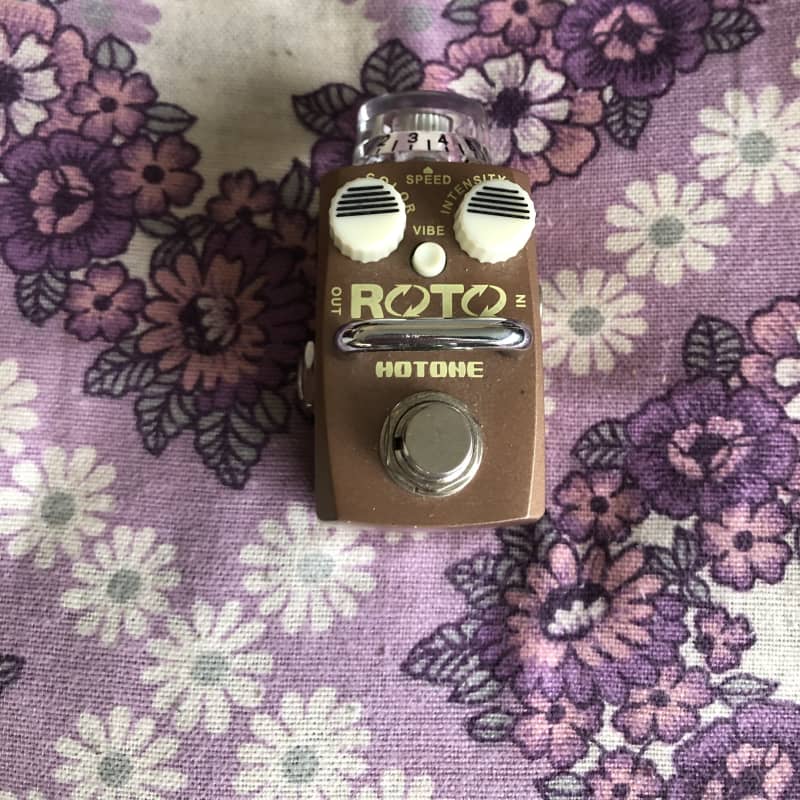 used 2010s Hotone Skyline Roto Rotary Speaker Simulator Brown - Effect Pedal