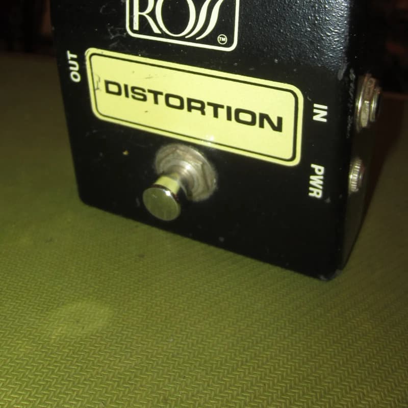 used 1979 Ross Distortion Black and Yellow - Effect Pedal