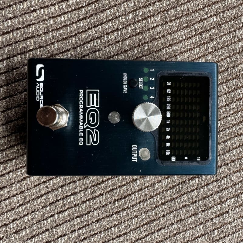 used 2020 Source Audio EQ2 Programmable EQ Blue - Effect Pedal