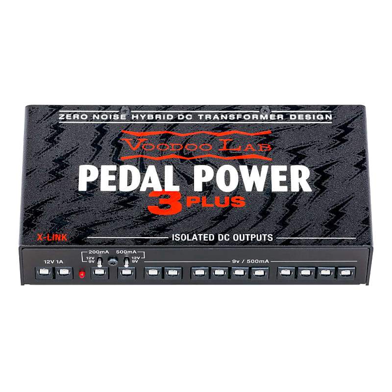 used 2010s Voodoo Lab PP3P Pedal Power Plus 3 Black - Effect Pedal