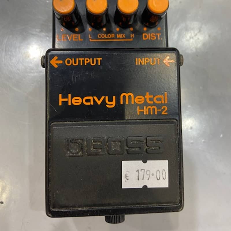 used 1983 - 1988 Boss HM-2 Heavy Metal Black - Effect Pedal