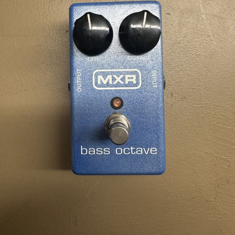 used 2000s MXR M88 Bass Octave Blue - Effect Pedal