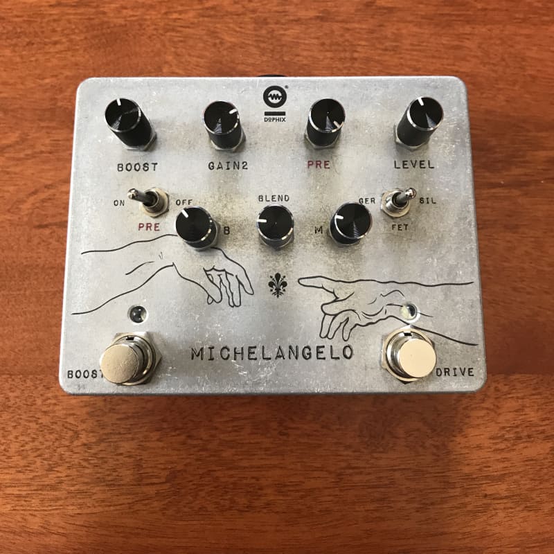 used 2019 Dophix Michelangelo Silver - Effect Pedal