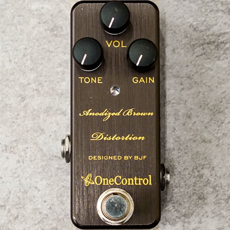 used 2010s One Control Anodized Brown Distortion Brown - Effect Pedal