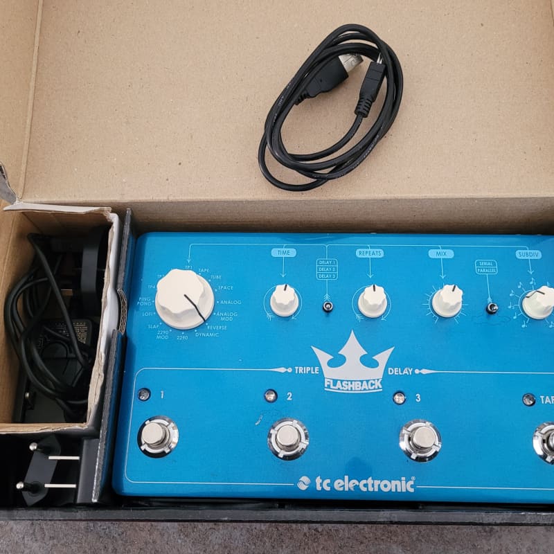 used 2014 - Present TC Electronic Triple Flashback Delay Blue - Effect Pedal