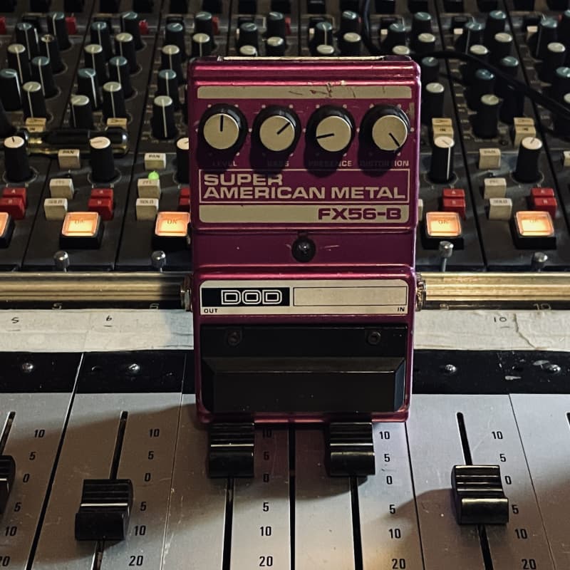 used 1990s DOD FX56-B Super American Metal Pink - Effect Pedal