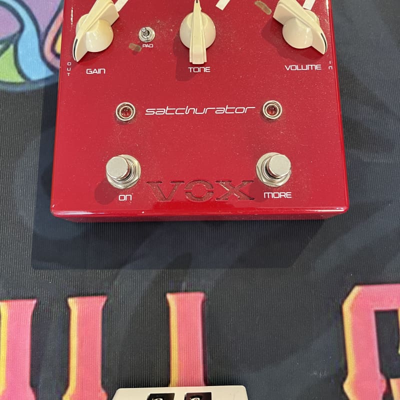 used 2010s Vox Satchurator Red - Effect Pedal