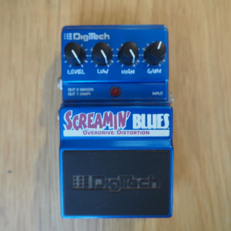 used 1990s DigiTech Screamin' Blues Blue - Effect Pedal