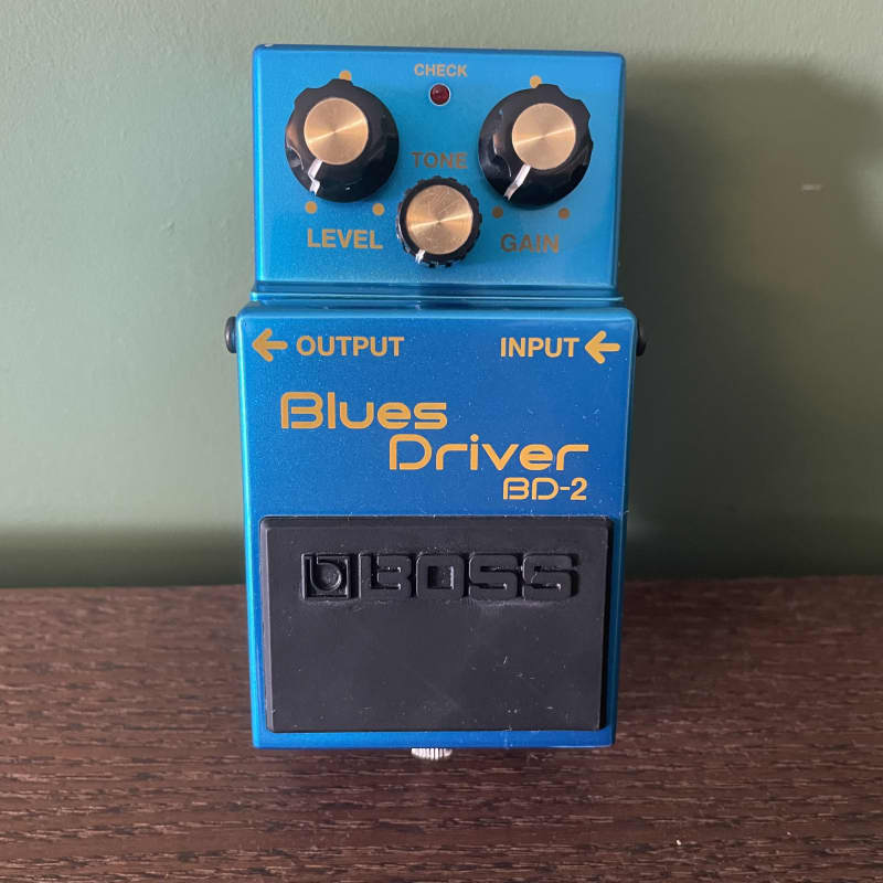 used 1995 - Present Boss BD-2 Blues Driver (Silver Label) Blue - Effect Pedal