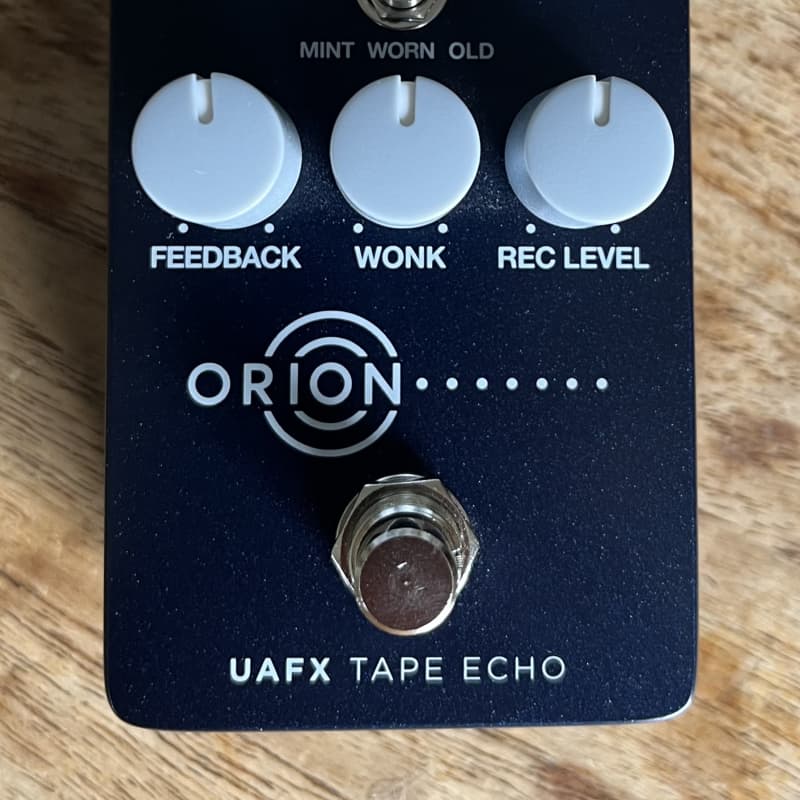 used 2023 Universal Audio UAFX Orion Tape Echo Black - Effect Pedal