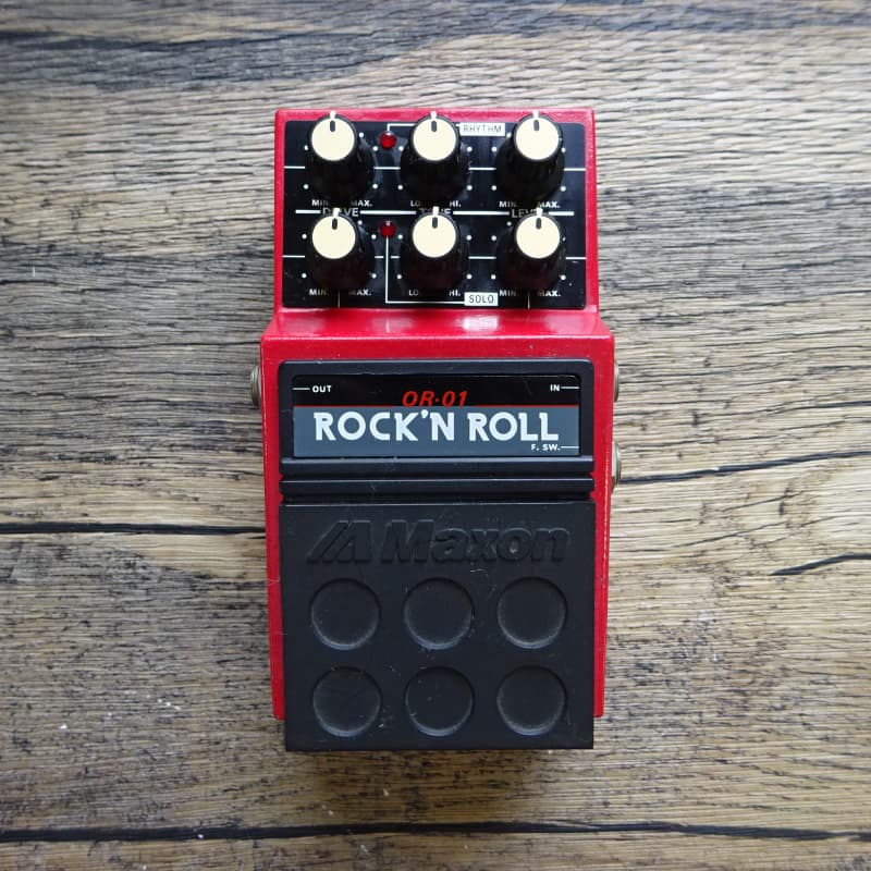 used 1980s Maxon OR-01 Rock N Roll Red - Effect Pedal