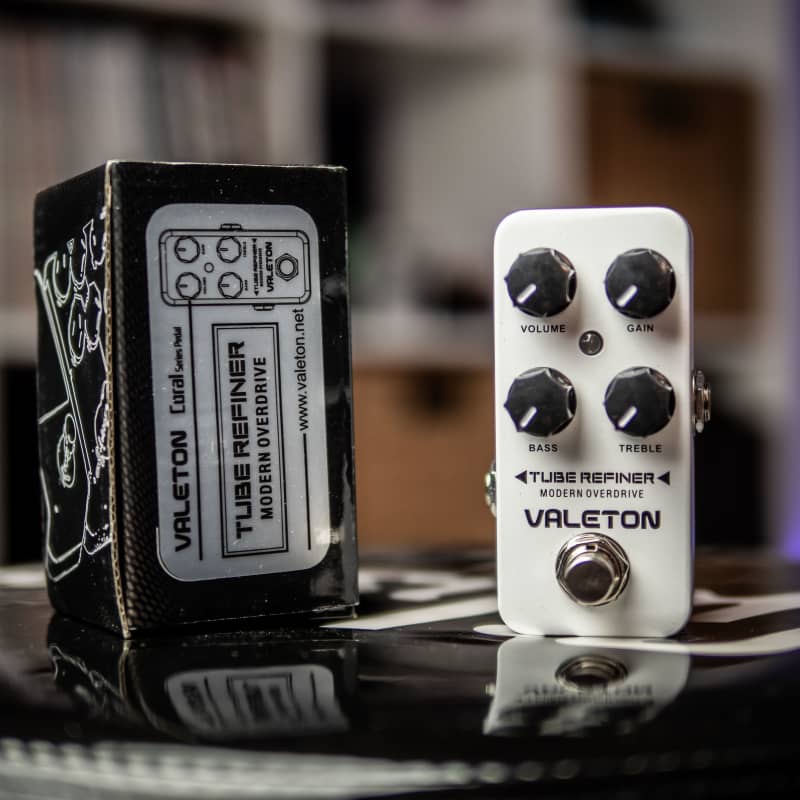 used Valeton Tube Refiner Modern Overdrive White - Effect Pedal