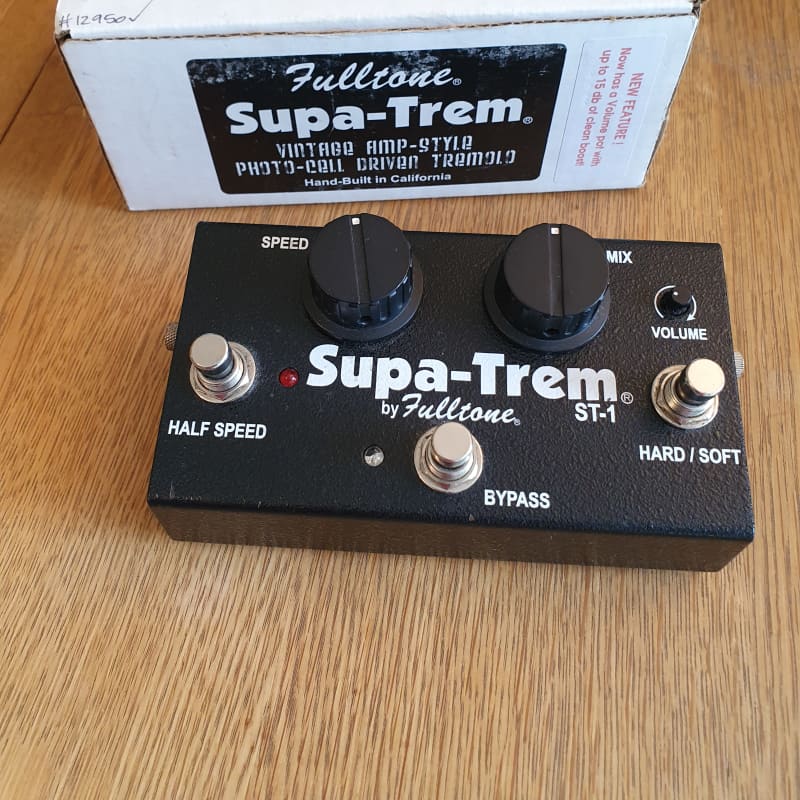 used 2000s Fulltone Supa-Trem Black - Effect Pedal