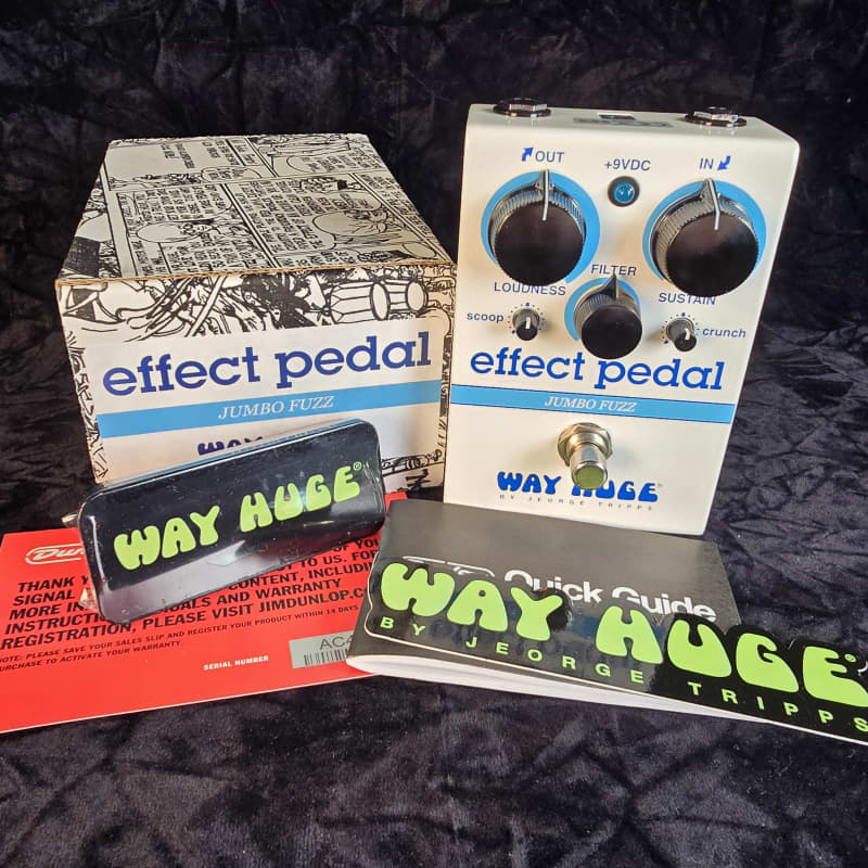 used 2021 Way Huge Effect Pedal - Pedal Movie Exclusive White - Effect Pedal