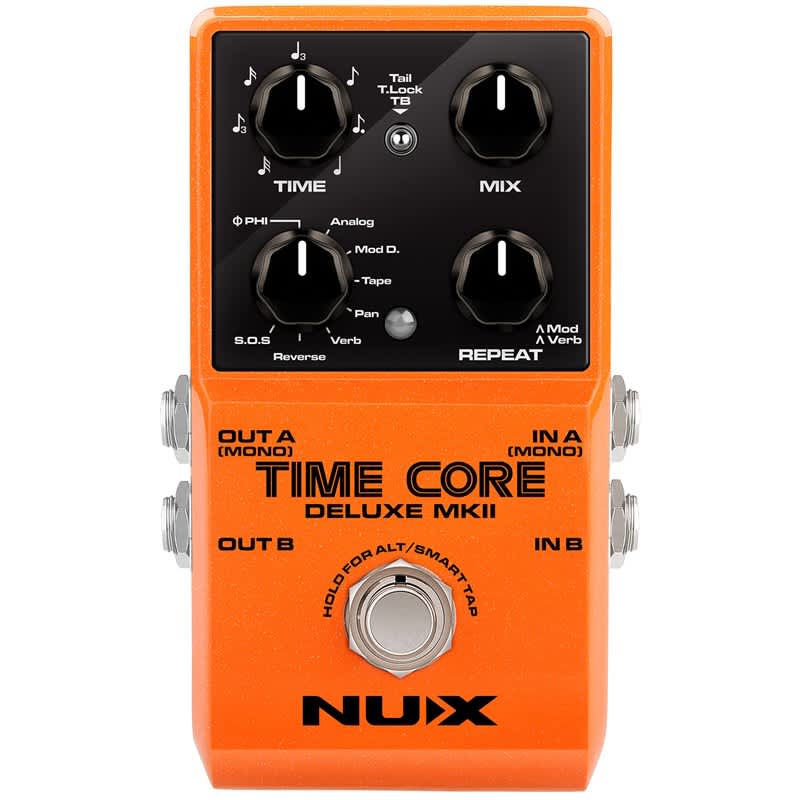 new NuX NU-X Time Core Deluxe mkII Digital Delay Pedal Delay - Effect Pedal