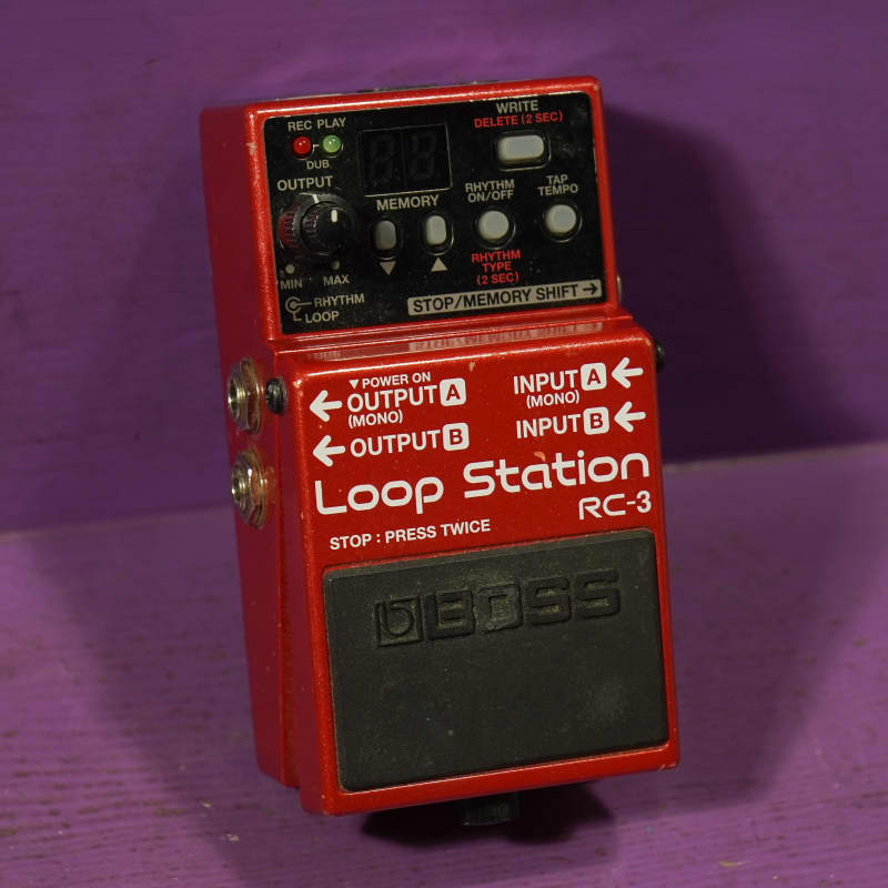 used 2010s Boss Loop Station RC-3 Red - Effect Pedal