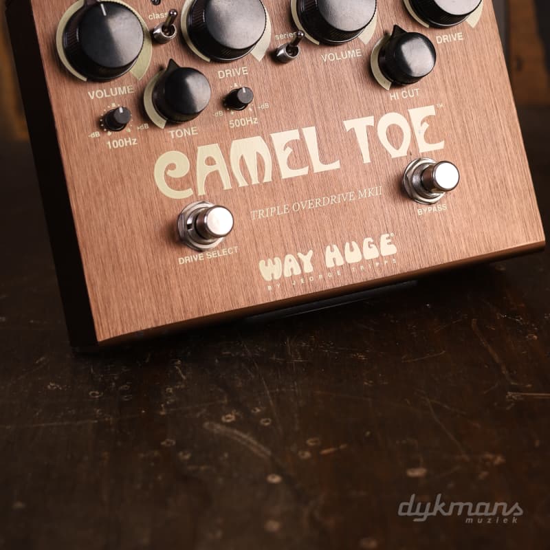 used 2016 - 2021 Way Huge WHE209 Camel Toe MkII Triple Overdrive Brown - Effect Pedal