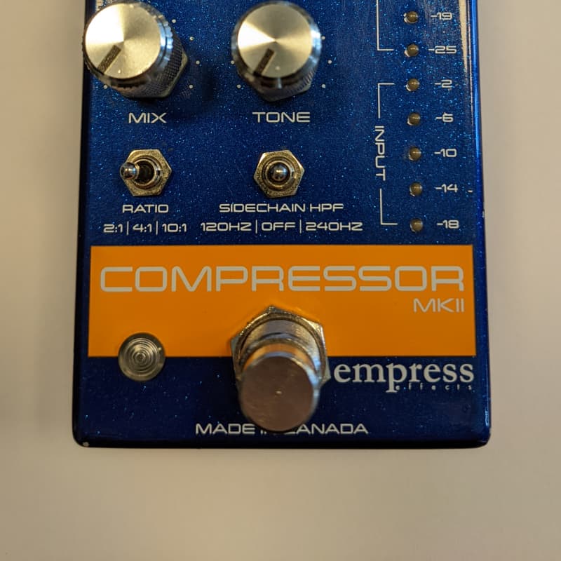 used 2020 Empress Compressor MKII Blue - Effect Pedal