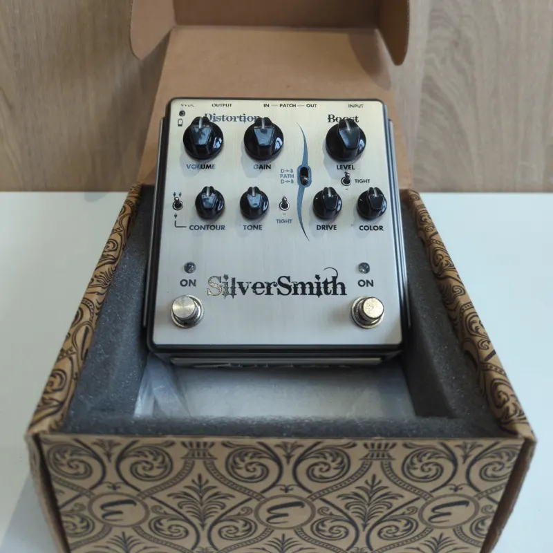 used 2010s Egnater SilverSmith Distortion Silver - Effect Pedal