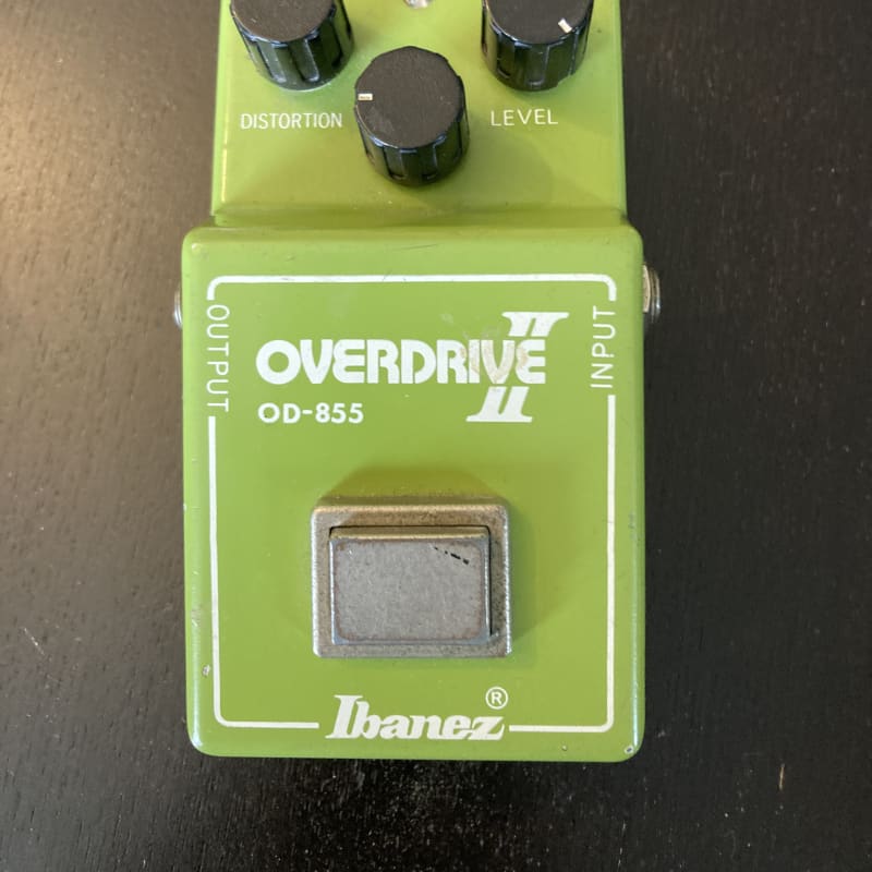 used Ibanez OD-855 Overdrive II Green - Effect Pedal