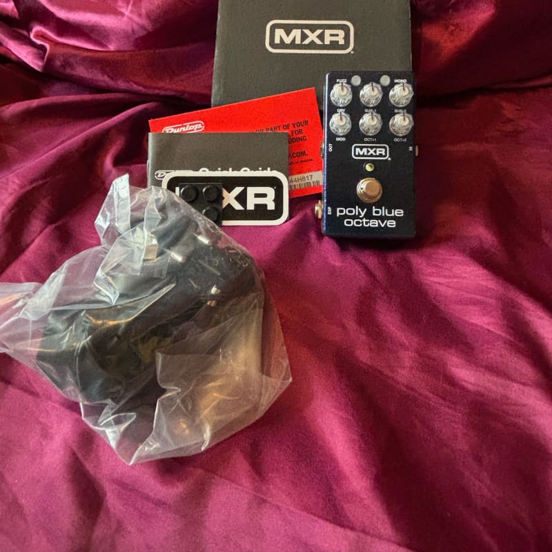 used 2022 - Present MXR M306 Poly Blue Octave Blue - Effect Pedal