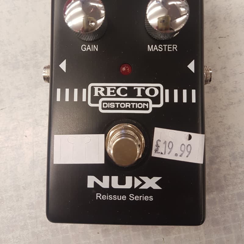 used NuX REC TO DISTORTION Black - Effect Pedal